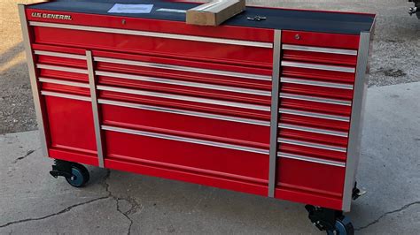 32-inch to 44-inch waists). . Tool chest us general